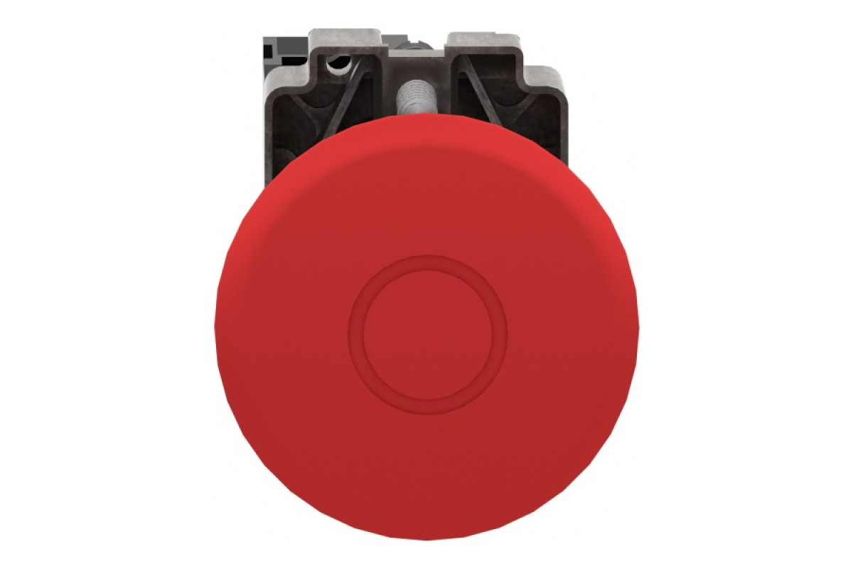 Кнопка аварийного выключения, Easy Harmony XB2, с фиксацией, 1NC (XB2BT42C)