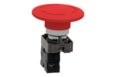 Кнопка аварійного вимикання, Easy Harmony XB2, поворот для розблокування, 1NC (XB2BS642C)