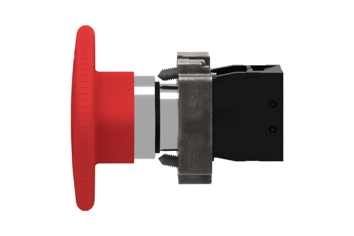 Кнопка аварійного вимикання, Easy Harmony XB2, поворот для розблокування, 1NC (XB2BS642C)