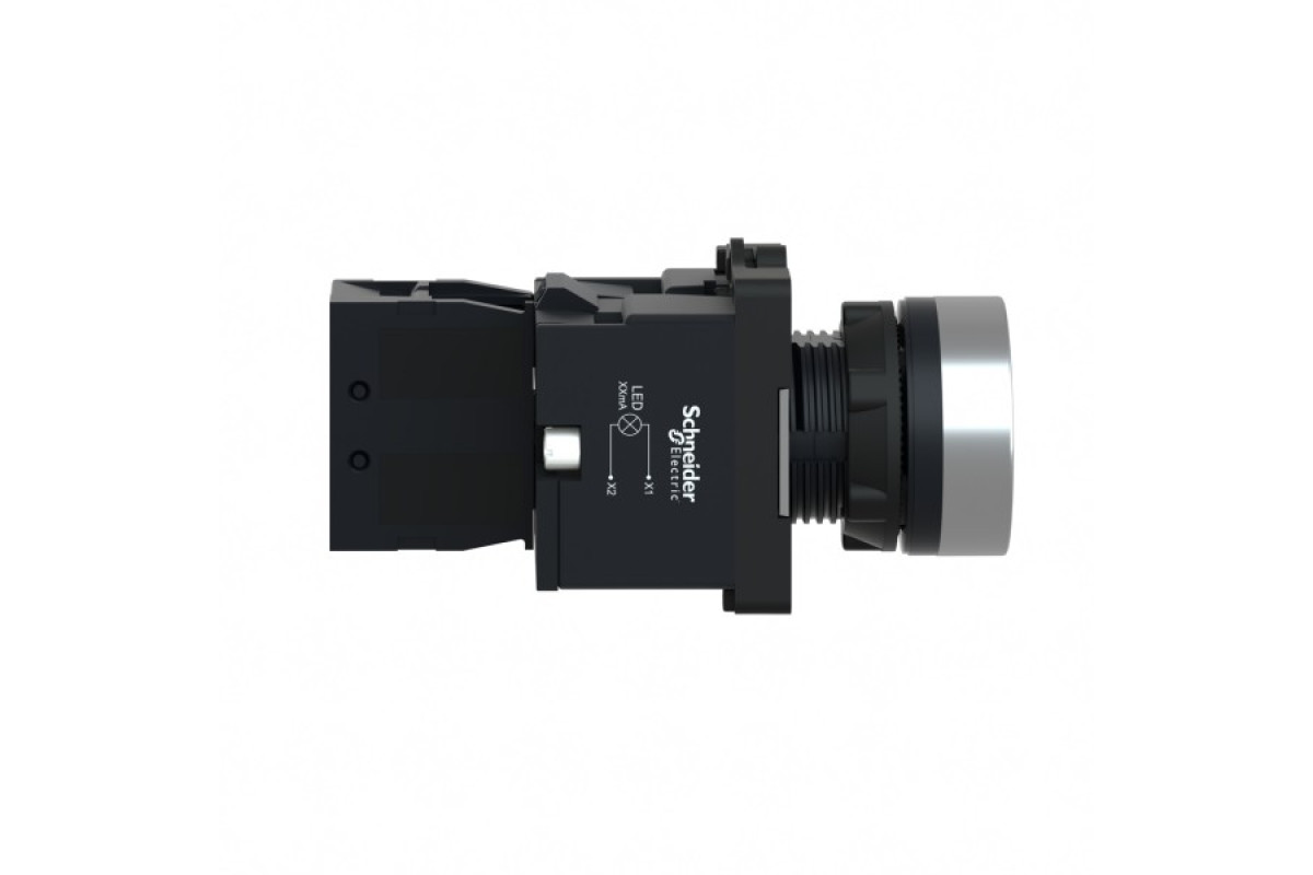 Кнопка з підсвічуванням з вбудованною світлодіодною лампою жовтого кольору, 1NO (XA2EW35M1)