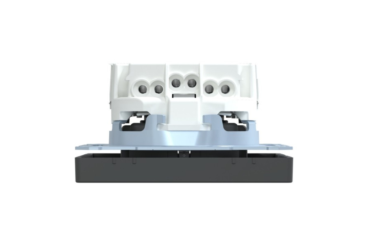 D-Life Розетка з заземленням і шторкою Антрацит (MTN2300-6034)