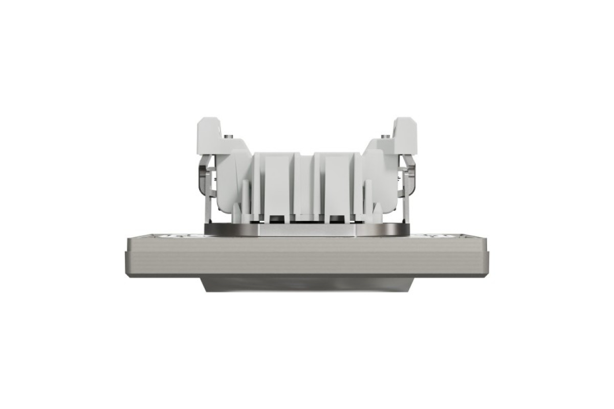 Вимикач одноклавішниий самозажимний Asfora Бронза (EPH0100169)