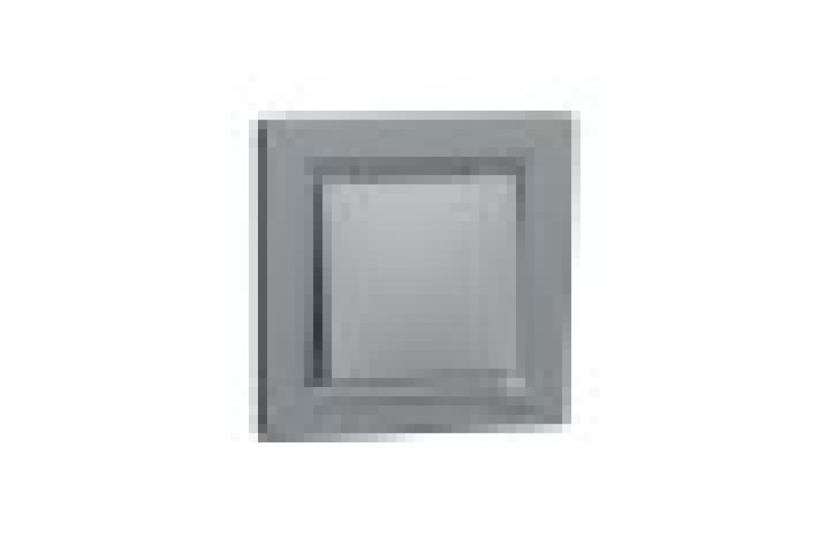 Вимикач одноклавішниий самозажимний Asfora Сталь (EPH0100162)