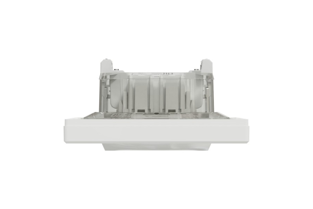 Вимикач одноклавішниий самозажимний ІР44 Білий Asfora (EPH0100221)