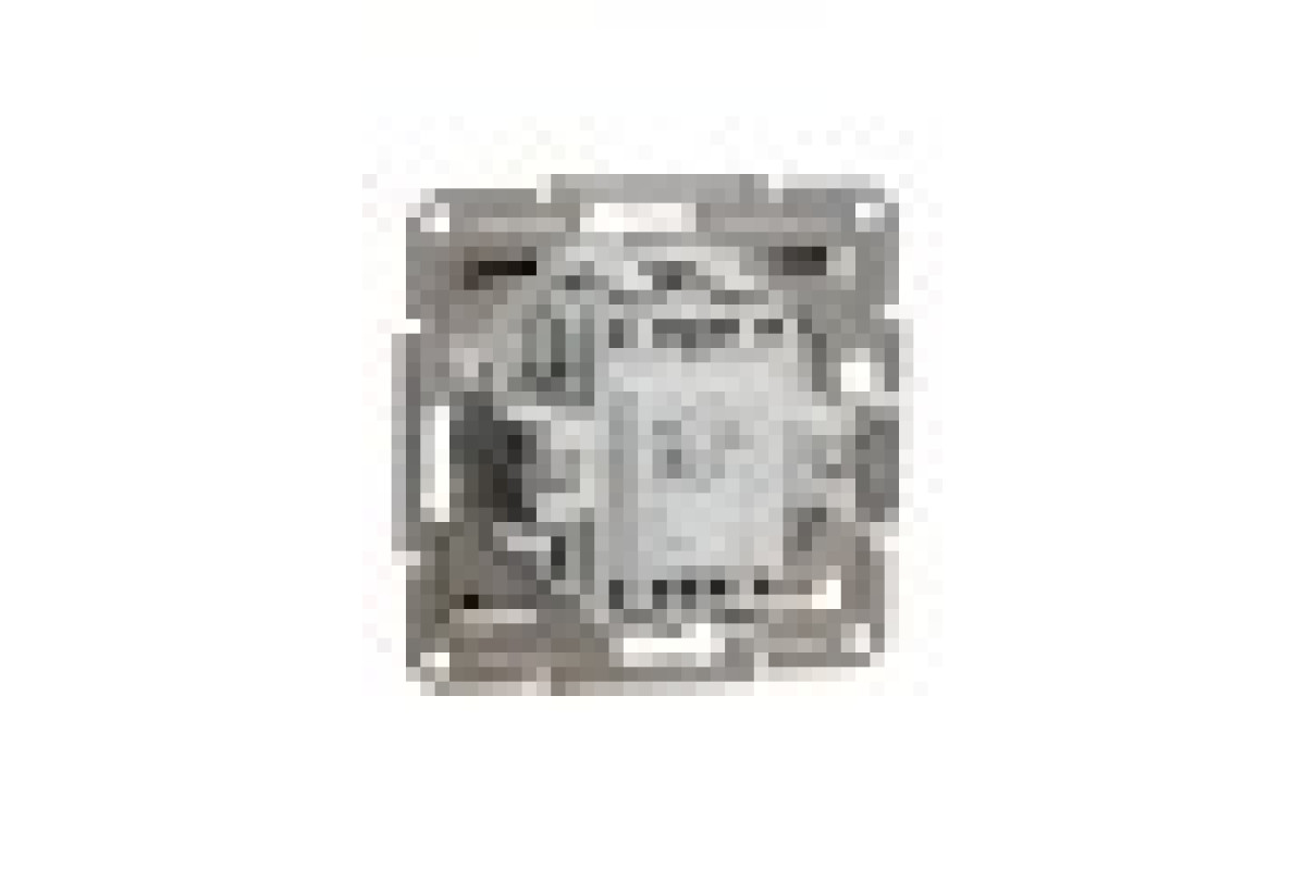 Вимикач одноклавішний, з підсвіткою, Самозажимний, Asfora Сталь (EPH1400162)