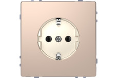 D-Life Розетка з заземленням без шт Шампань (MTN2301-6051)