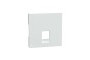 D-Life Центральна накладка 2*RJ11/12 Білий лотос (MTN4215-6035)