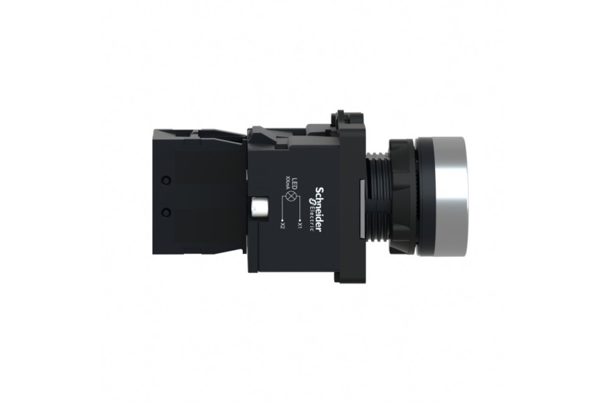 Кнопка з підсвічуванням з вбудованною світлодіодною лампою червоного кольору, 1NO (XA2EW34B1)