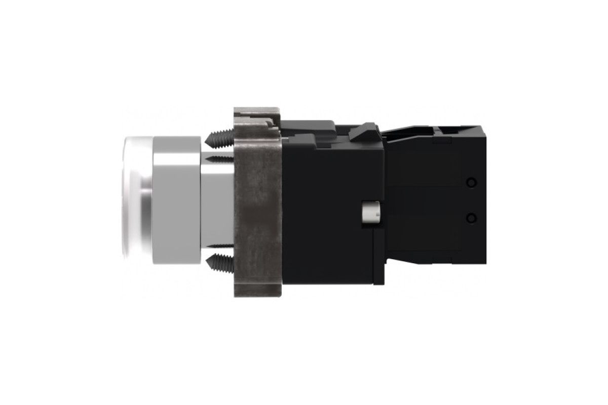 Кнопка с подсветкой, Easy Harmony XB2, пружинный возврат, 1NO (XB2BW31B1C)