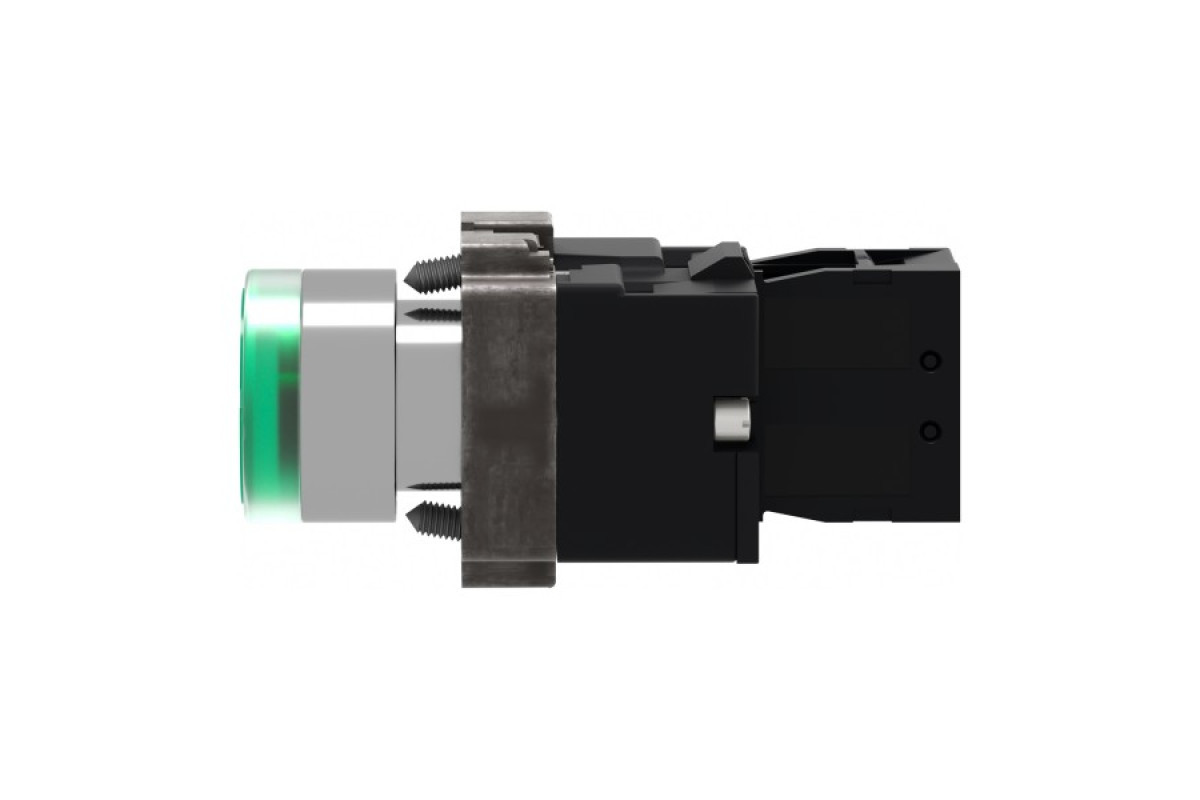 Кнопка з підсвічуванням, Easy Harmony XB2, пружинне повернення, 1NO (XB2BW33B1C)