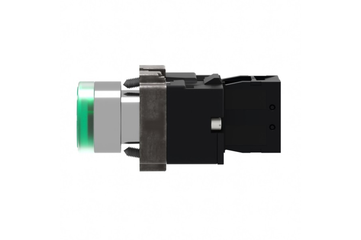 Кнопка з підсвічуванням, Easy Harmony XB2, пружинне повернення, 1NO (XB2BW33M1C)