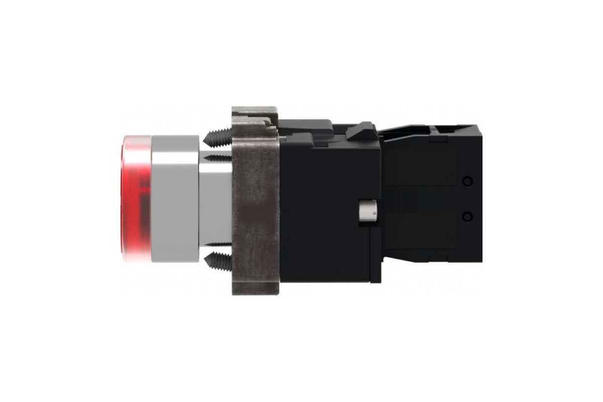 Кнопка з підсвічуванням, Easy Harmony XB2, пружинне повернення, 1NO (XB2BW34B1C)