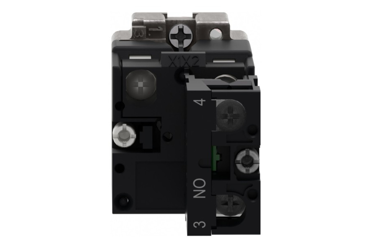 Кнопка з підсвічуванням, Easy Harmony XB2, пружинне повернення, 1NO (XB2BW34B1C)