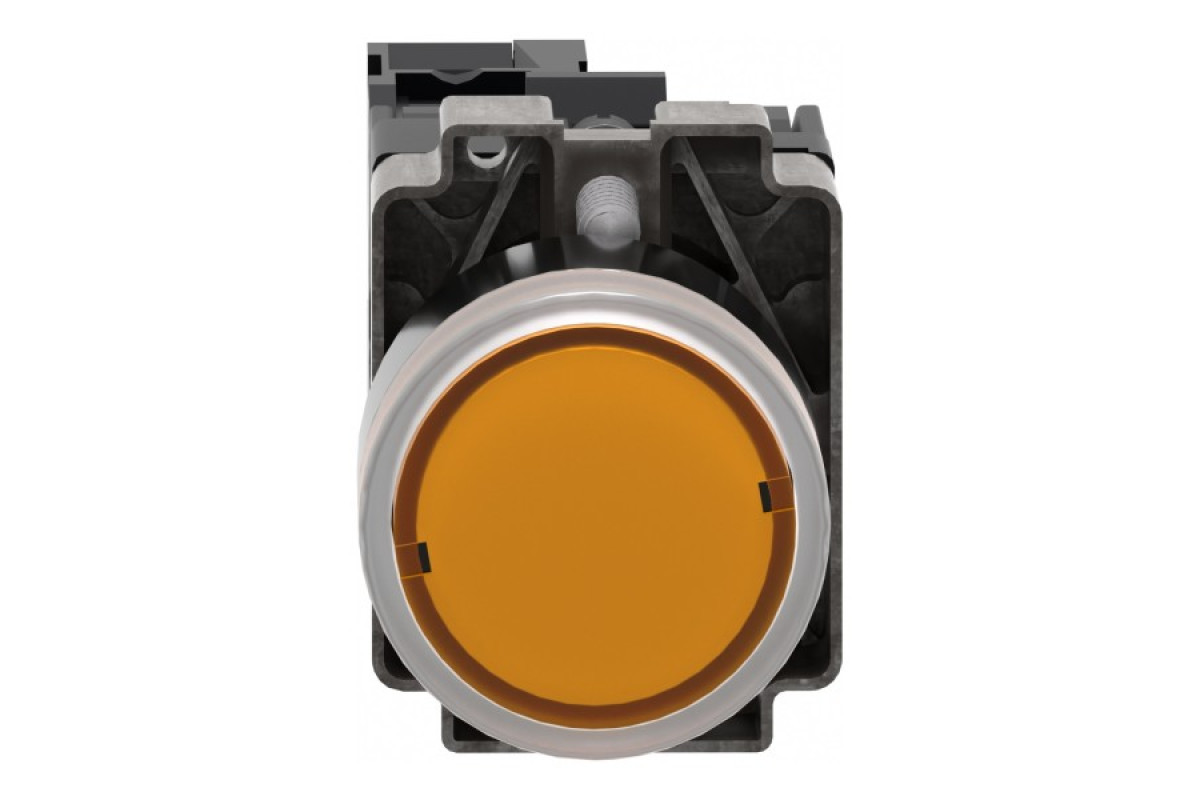 Кнопка з підсвічуванням, Easy Harmony XB2, пружинне повернення, 1NO (XB2BW35B1C)