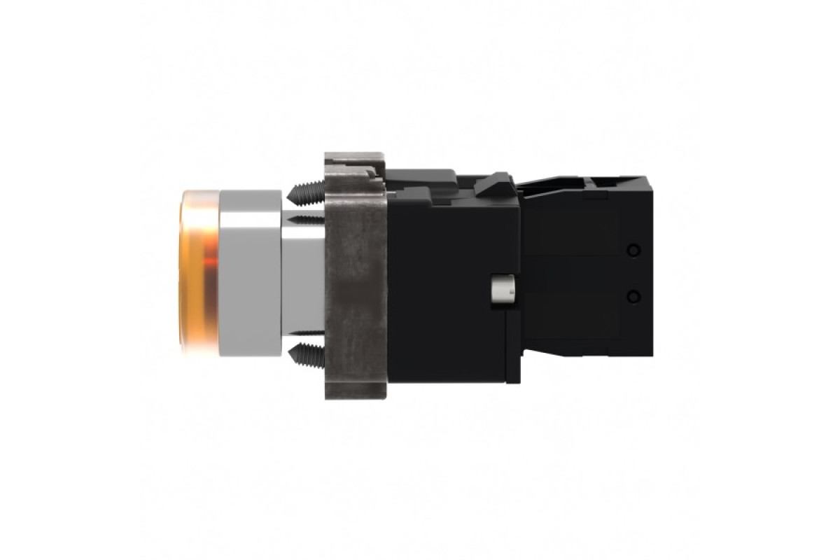 Кнопка з підсвічуванням, Easy Harmony XB2, пружинне повернення, 1NO (XB2BW35M1C)