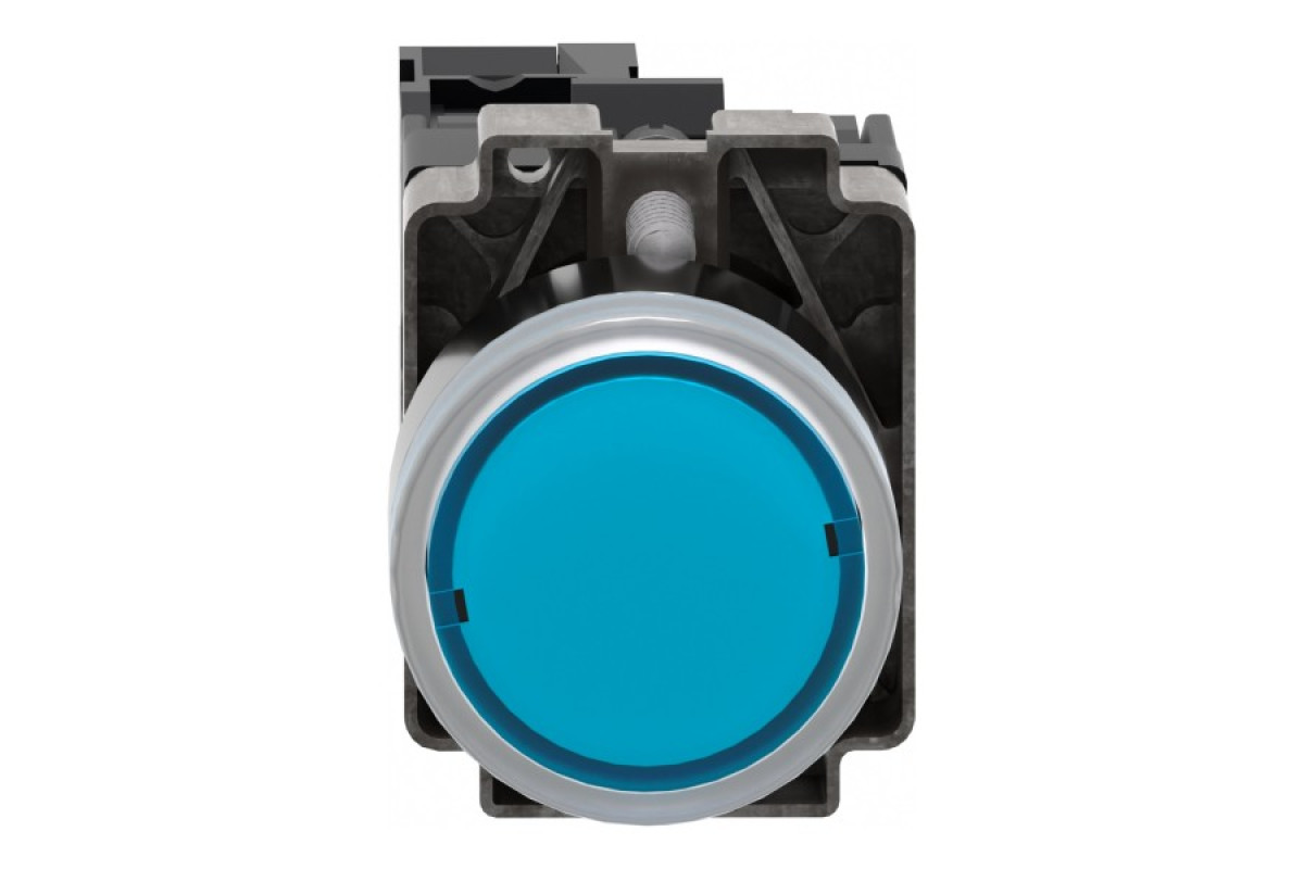 Кнопка з підсвічуванням, Easy Harmony XB2, пружинне повернення, 1NO (XB2BW36B1C)
