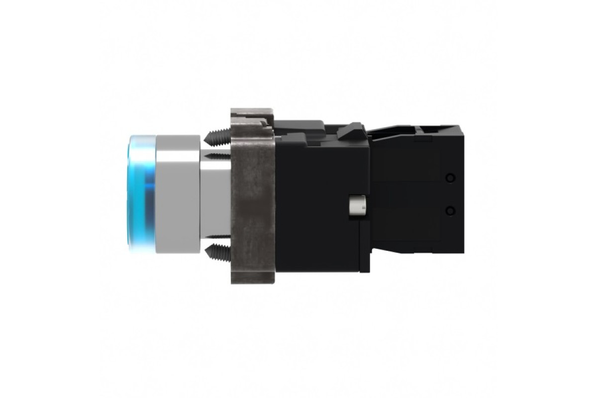 Кнопка з підсвічуванням, Easy Harmony XB2, пружинне повернення, 1NO (XB2BW36B1C)