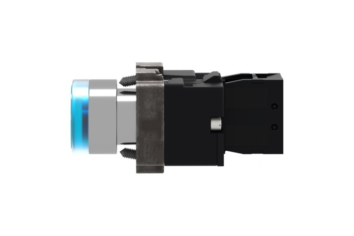 Кнопка з підсвічуванням, Easy Harmony XB2, пружинне повернення, 1NO (XB2BW36M1C)