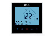 Терморегулятор програмований, сенсорний Castle AC605H чорний