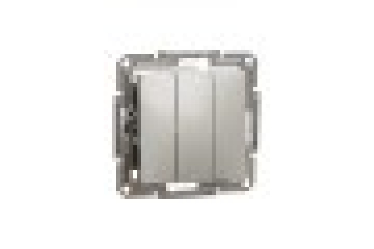 Вимикач трьохклавішний Бронза Asfora (EPH2100169)