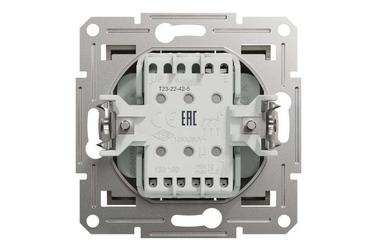 Вимикач трьохклавішний Бронза Asfora (EPH2100169)