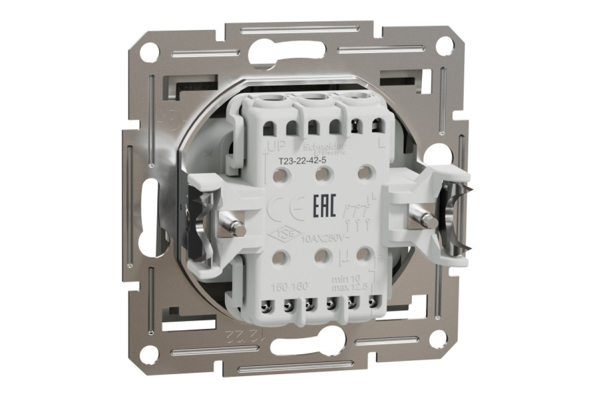 Вимикач трьохклавішний Бронза Asfora (EPH2100169)