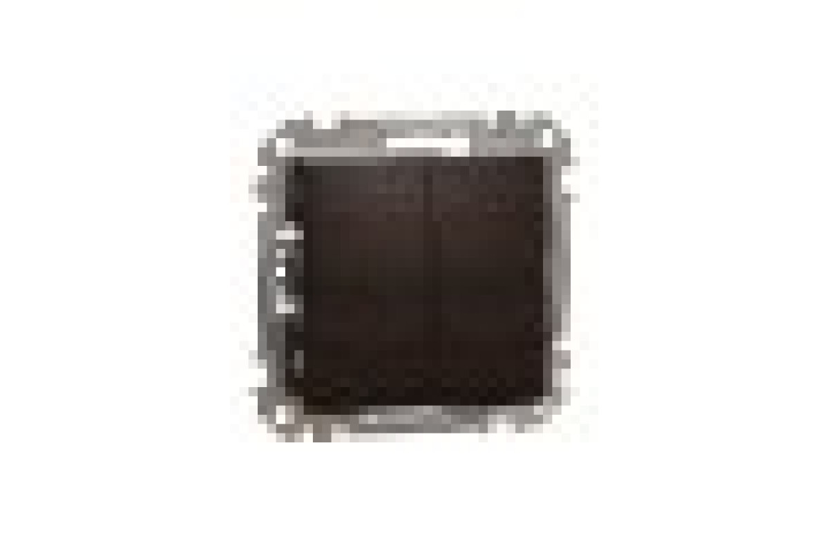 Двоклавішний вимикач 10 АХ, Венге Sedna Elements (SDD181105)