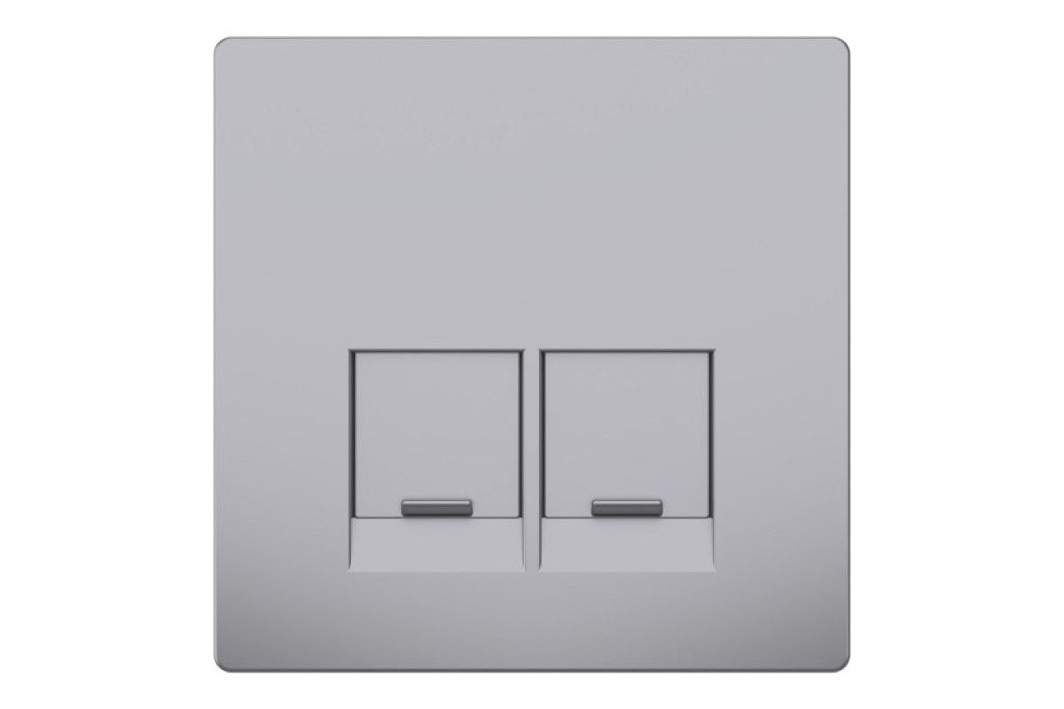 D-Life Центральна накладка 2-мод.роз. Нержавіюча сталь (MTN4572-6036)