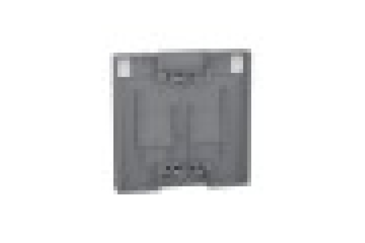 D-Life Центральна накладка 2-модульний роз'єм Нержавіюча сталь (MTN4564-6036)