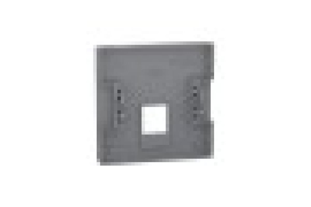 D-Life Центральна накладка RJ11/12 Нержавіюча сталь (MTN4215-6036)