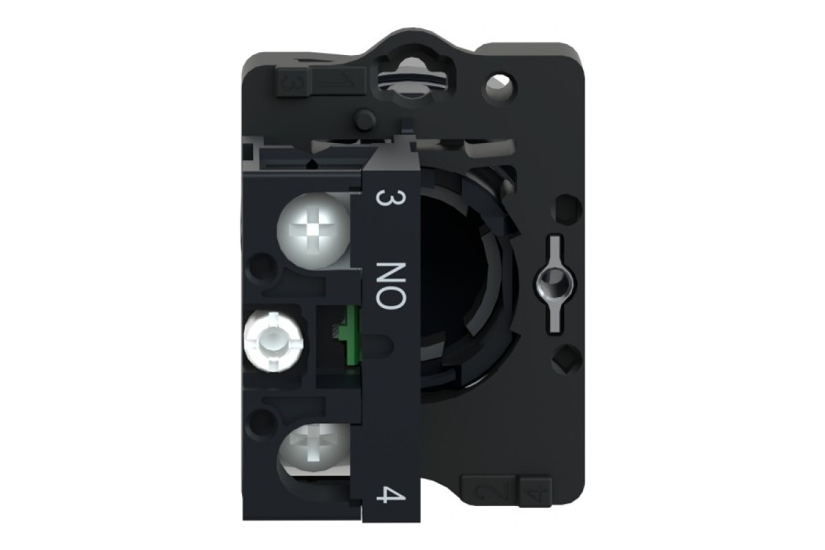 Кнопка ХА2 з натисканням потай білого кольору з пружинним поверненням, 1NO (XA2EA3341)