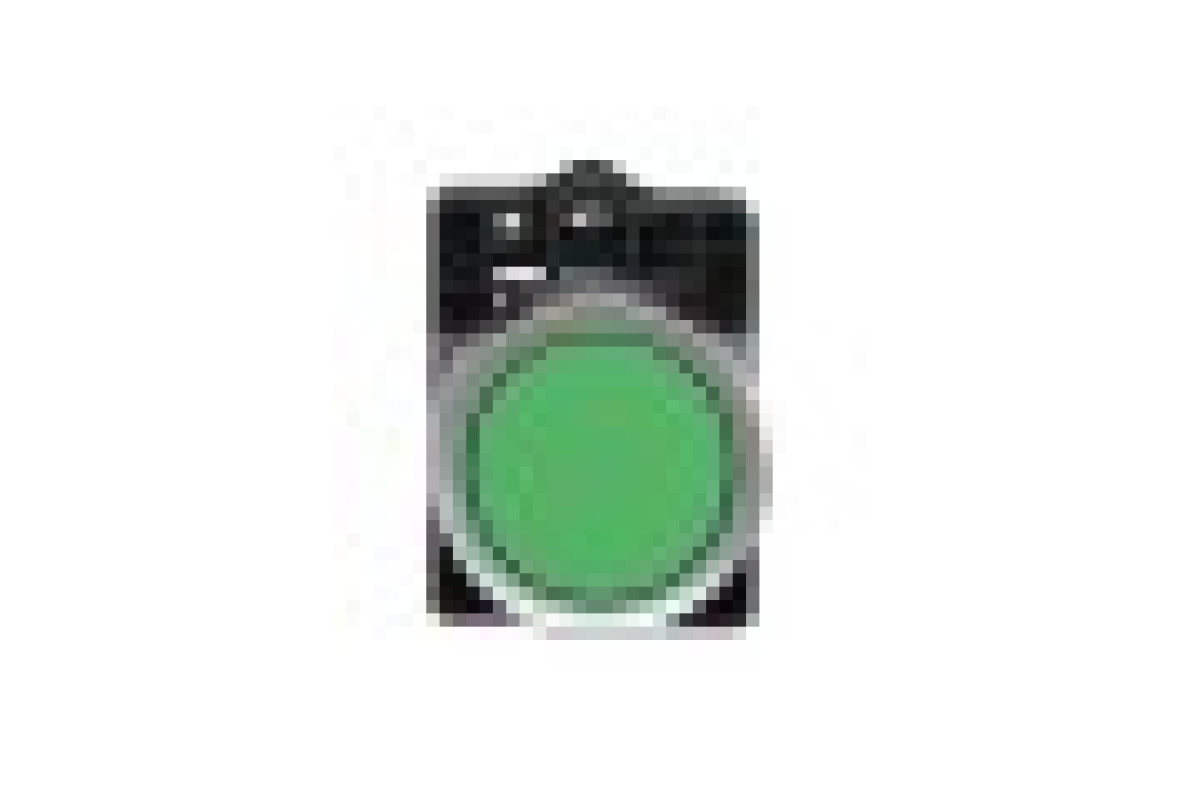 Кнопка ХА2 з натисканням потай зеленого кольору з пружинним поверненням, 1NO (XA2EA31)