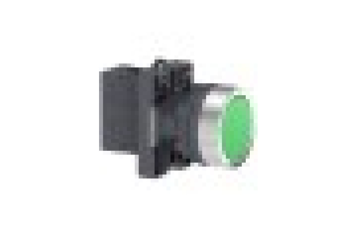 Кнопка ХА2 з натисканням потай зеленого кольору з пружинним поверненням, 1NO (XA2EA31)