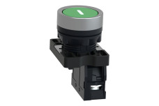 Кнопка ХА2 з натисканням потай зеленого кольору з пружинним поверненням, 1NO (XA2EA3311)