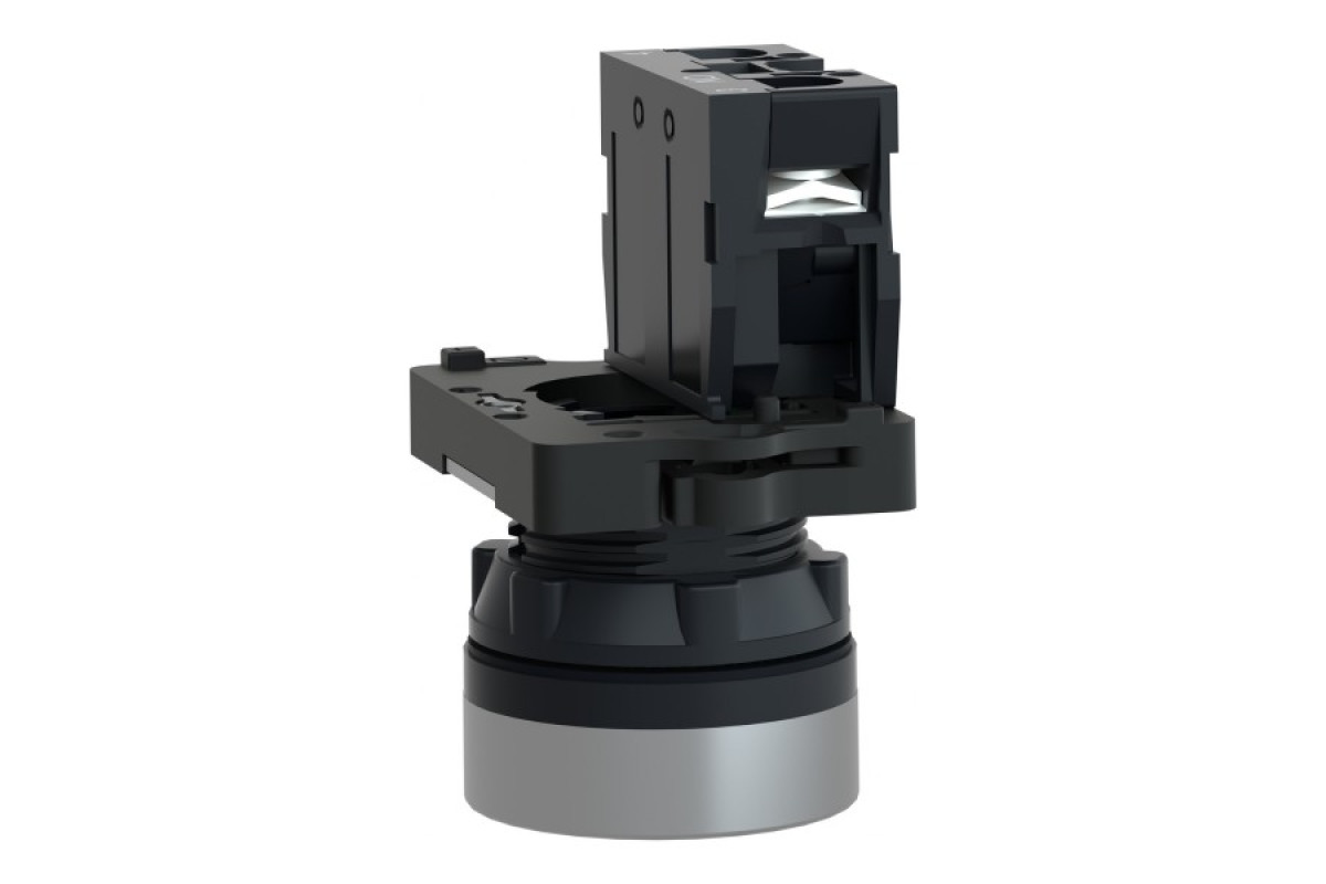 Кнопка ХА2 з натисканням потай зеленого кольору з пружинним поверненням, 1NO (XA2EA3311)