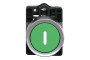 Кнопка ХА2 з натисканням потай зеленого кольору з пружинним поверненням, 1NO (XA2EA3311)