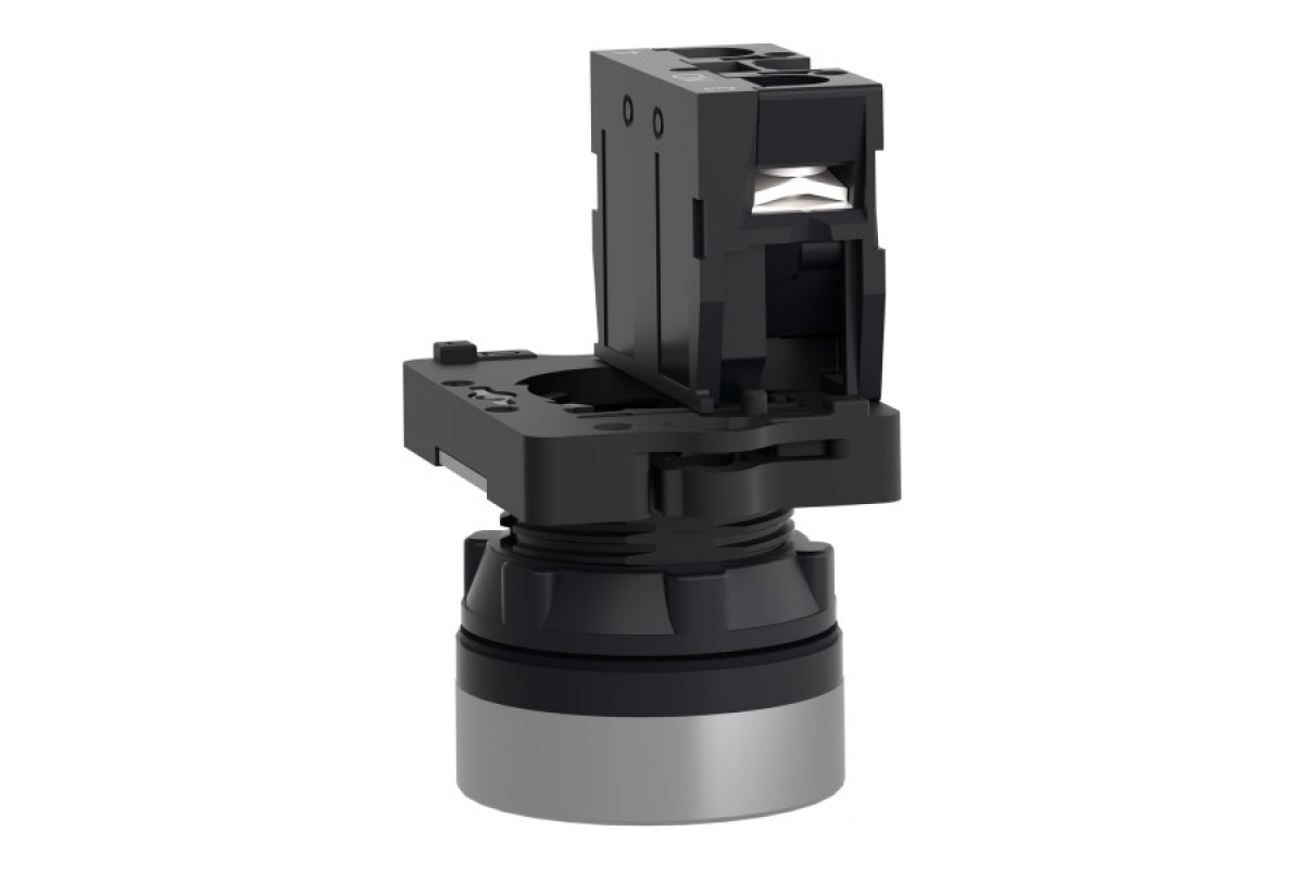 Кнопка ХА2 з натисканням потай синього кольору з пружинним поверненням, 1NO (XA2EA61)