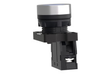 Кнопка ХА2 з натисканням потай синього кольору з пружинним поверненням, 1NO (XA2EA61)