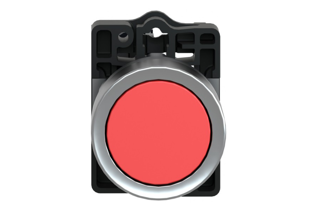 Кнопка ХА2 з натисканням потай червоного кольору з пружинним поверненням, 1NC (XA2EA42)