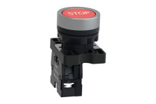 Кнопка ХА2 з натисканням потай червоного кольору з пружинним поверненням, 1NC (XA2EA4342)