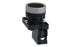 Кнопка ХА2 з натисканням потай чорного кольору з пружинним поверненням, 1NO (XA2EA21)