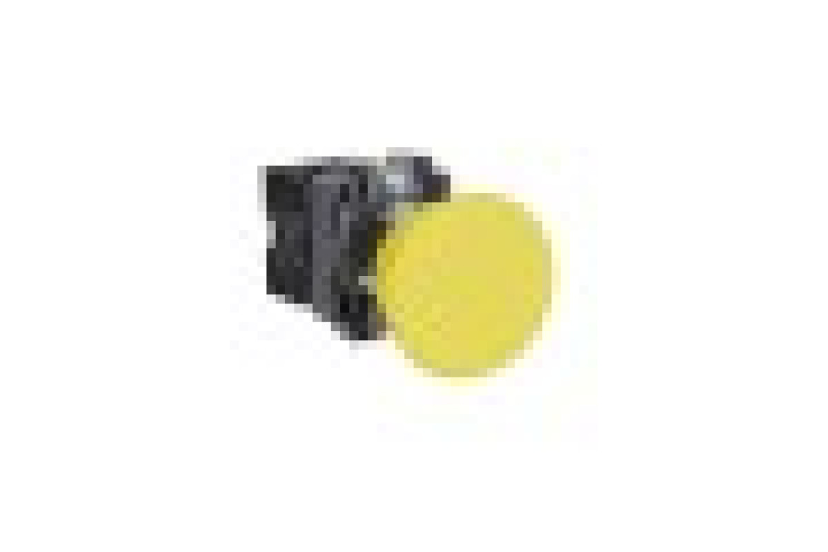 Кнопка, Easy Harmony XB2, метал, жовта, 1NO (XB2BC51C)