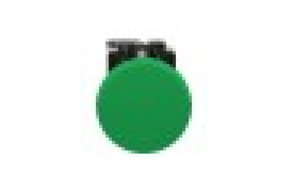 Кнопка, Easy Harmony XB2, метал, зелена, 1NO (XB2BC31C)