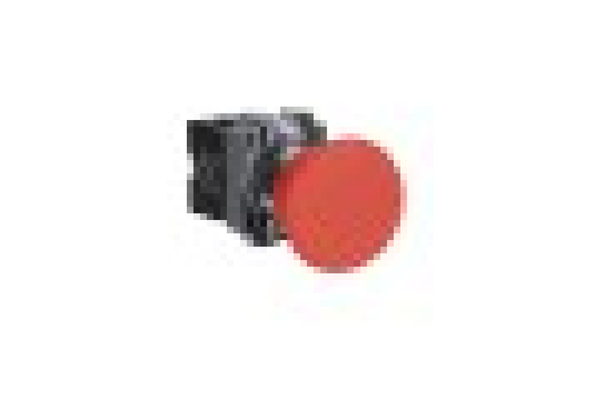 Кнопка, Easy Harmony XB2, метал, червона, 1NC (XB2BC42C)