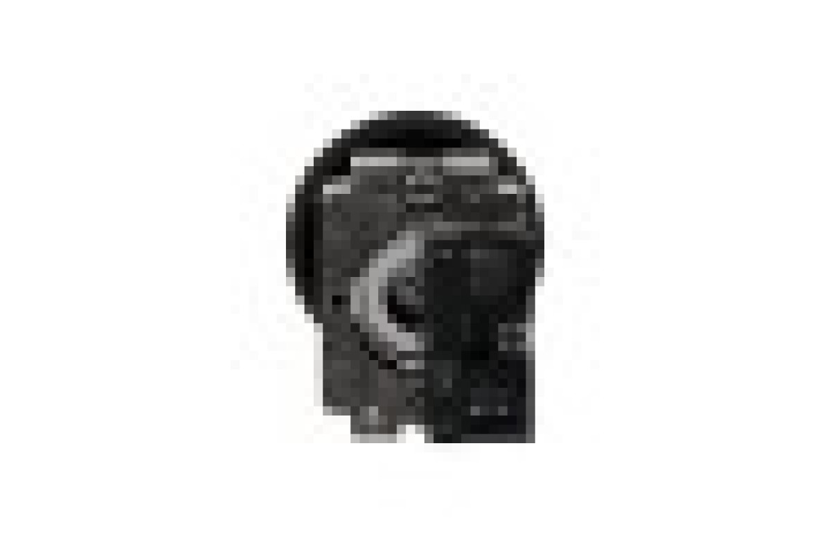 Кнопка, Easy Harmony XB2, метал, чорна, 1NO (XB2BC21C)