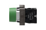 Кнопка, Easy Harmony XB2, металева, зелена, пружинне повернення, 1NO (XB2BP31C)