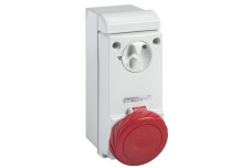 Розетка Unika з блоком - 32 A - 3P + E - 380...415 V AC - IP65 - wall (83096)