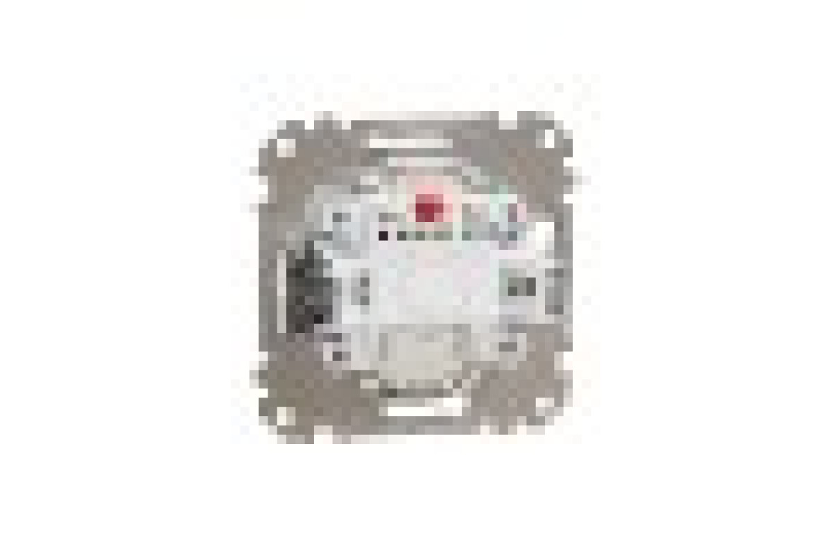 Двоклавішний вимикач з підсвіткою Алюміній Sedna Design (SDD113105L)