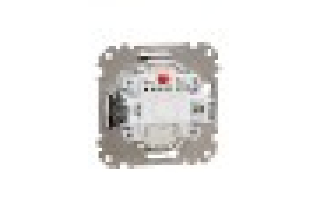 Двухклавишный выключатель с синей LED подсветкой 10 АХ Венге Sedna Elements (SDD181105L)