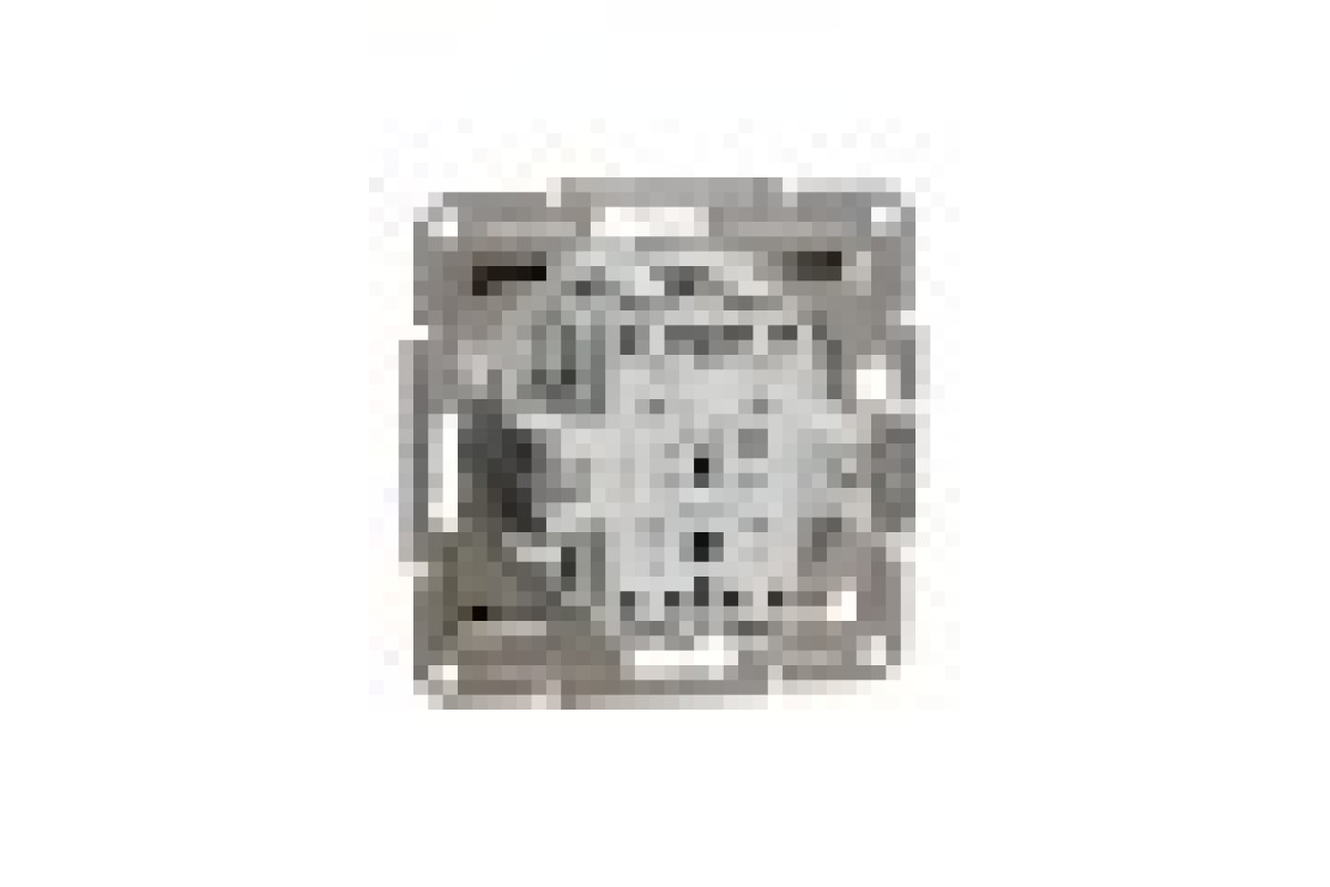 Двоклавішний вимикач кнопковий, Самозажимний, Asfora Антрацит (EPH1100171)